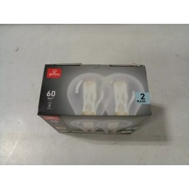 Globe 60 Watt Dimmable LED 2 Bulb Pack - Brightness: 800 Lumens, A19