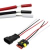 YUNPICAR 18 Gauge 3 Pin Way Car Waterproof Electrical Connector