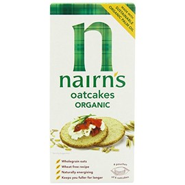 Nairns Organic Oat Cakes 250g x 5 (Pack of 5)