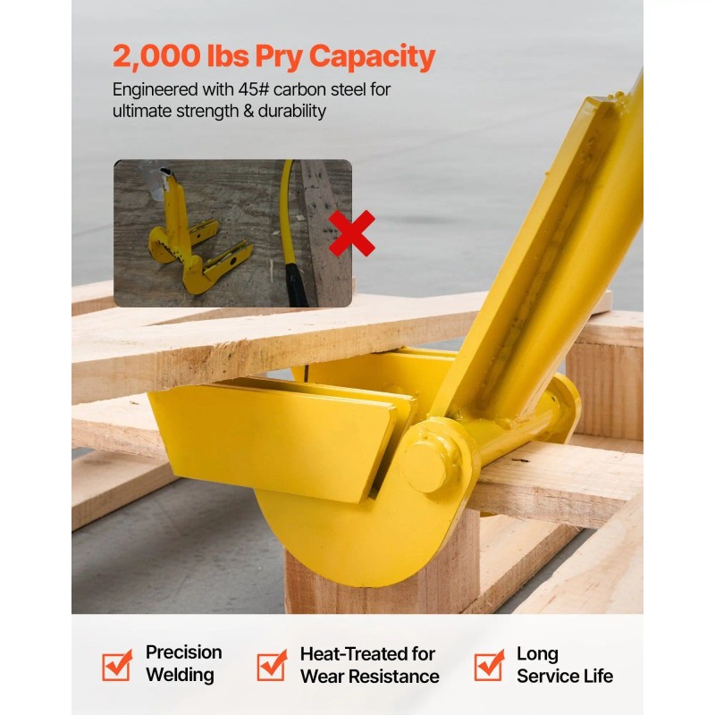 41 Inch Carbon Steel Heavy Duty Deck Board Removal Tool