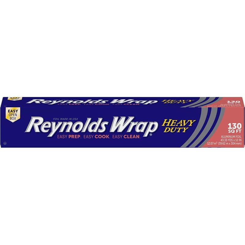 Reynolds 130 Square Feet, Wrap Heavy Duty Aluminum Foil ,
