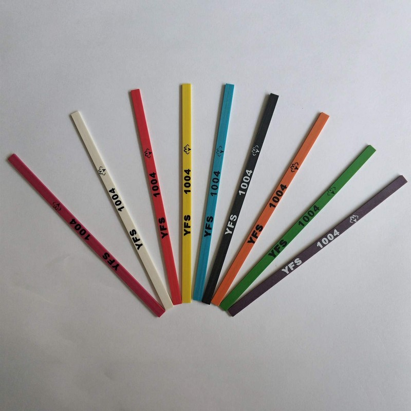Bruafsir 9 Pieces 100 x 4 x 1mm Fiber Whetstone