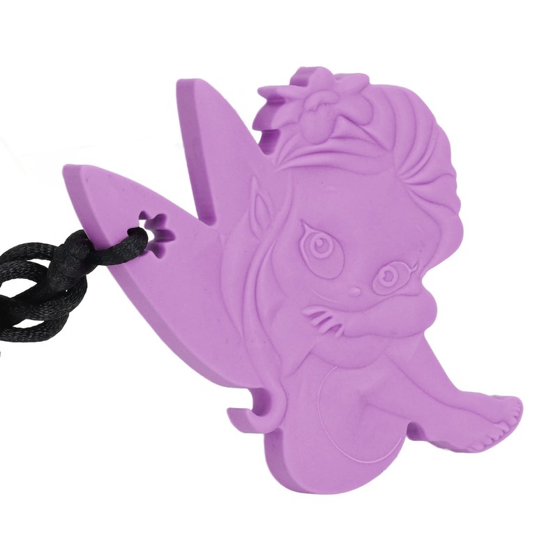 5Pcs Chew Necklace Food Grade Silicone Chewing Pendant for Toddlers