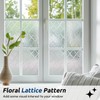 rabbitgoo Window Privacy Film, Decorative Privacy Window Film Sun Blocking,