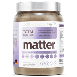 MATTER SMART NUTRIENTS - Total Beauty, Sacha Inchi  Suplemento alimenticio  Bebida de Protena con Probiticos, Enzimas y cido Alfa Lipoico  Mejora la  