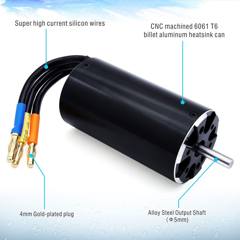 Rocket 4082 930KV Brushless RC Boat Motor Waterproof Brushless Motor