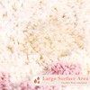 TranRantic Beige Bathroom Rug, 50 x 80 cm Bath Mat