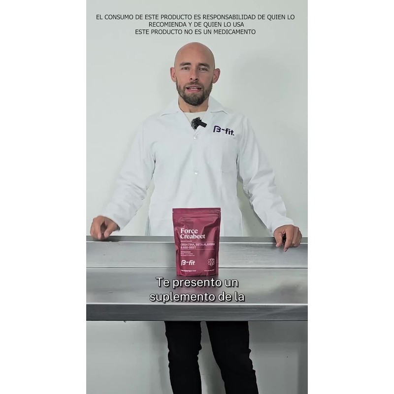 B-fit Force Creabeet Creatina + Beta Alanina + Red Beet