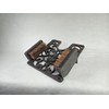 Lulu Decor, Cast Iron Boot Scraper with Brush, Antique Black