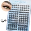 TNFVLONEINS Manga Lash Clusters Wispy Cluster Eyelash Extensions Natural Eyelash