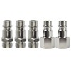Euro Air Line Hose Compressor Fittings Connector Male Quick Release