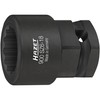 HAZET Crankshaft Socket 900SZ6-18 ∙ Square 12.5 mm (1/2 Inch)