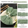 Set of 84 Cloth Napkins Sage Green Soft Cheesecloth Napkin