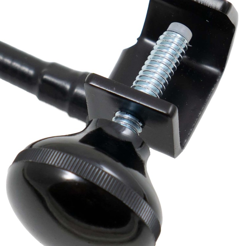 Stedman Proscreen 101 Custom Popping Guard with Rubber Edge, Black