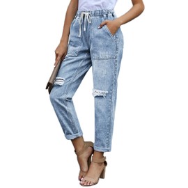 Alaster Queen Jeans for Women UK Ripped Jeans for Women Mom Jeans for Women UK XL