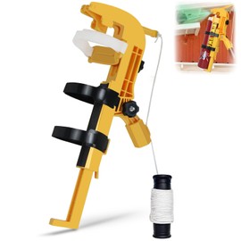 Spray Can Extension Pole Adaptor, Adjustment Wasp Spray Long Range Fit for Wasp/Hornet, Pro Sprayer Adaptor for Spray Paint, Window Cleaner, Spray Can Trigger Handle(Yellow)