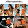 12oz Insulated Slim Can Cooler Sleeves Compatible with BruMate, Non-Slip
