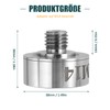 Kaelah X-LOCK Adapter to M14 Thread, X-Lock Adapter M14 Tools
