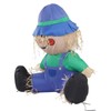 Inflatable Boy Decoration Built in LED Light Waterproof Harvest Scarecrow
