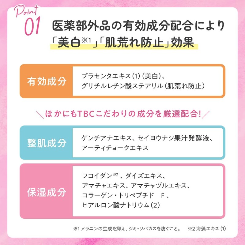 TBC [3 Items] Bath Beauty Set