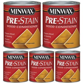Minwax 134074444 Pre-Stain Wood Conditioner, 1/2 Pint 5 Pack, 134074444-5