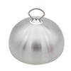 yuksok Stainless Steel Cloche Food Serving Plate Dish Dining Dinner,