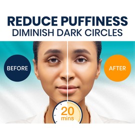 Stylia Collagen & Vitamin C Under Eye Patches for Puffy Eyes & Dark Circles - Depuffing, Hydrating & Firming Under Eye Mask with Hyaluronic Acid - Stocking Stuffers for Teen Girls, Vegan (30 Pairs)