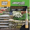 Liquid Nails LN-905 12 Pack Landscape Block Adhesive (Low-VOC), Tan