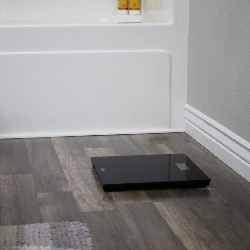 DMI Digital Talking Bathroom Scale, Sleek Tempered Glass, Clinically Accurate