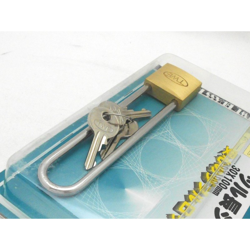 WAKI TWE Vine Length Cylinder Lock, 1.2 x 3.9 inches