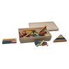 WISSNER® aktiv lernen - 126 Farbige Rechenstäbe Cuisenaire - RE-Wood