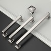 Amerdeco 6 Pack Brushed Satin Nickel Cabinet Pulls 5 Inch(128MM)