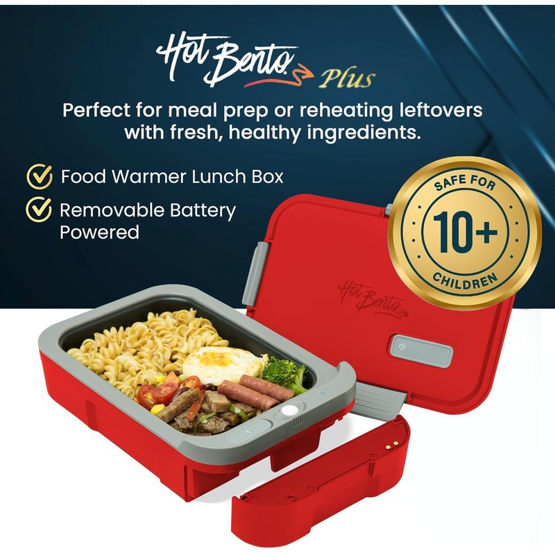 Hot Bento PLUS Self Heated Lunch Box and Food Warmer