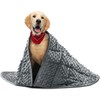 YUSRA Dog Weighted Blanket, Soft Minky Dog Blanket Warm Small