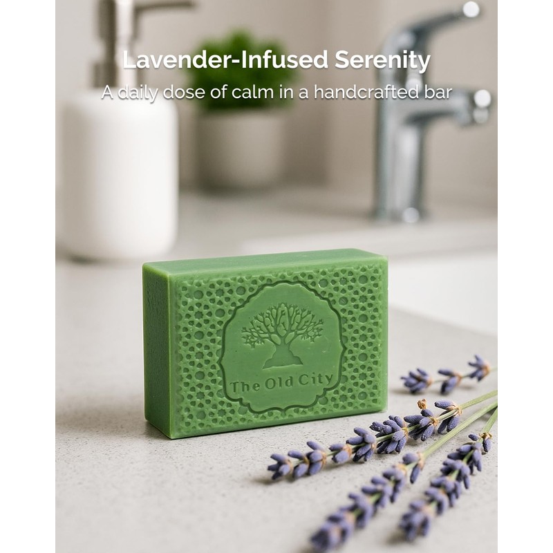 Hand Soap Bar – 100% Natural, Antibacterial & Moisturizing –