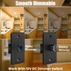 3 Inch RV Recessed Ceiling Lights 12V 3W 3000K, 6-Pack
