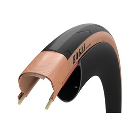 Goodyear Unisex Adult Black Eagle TLR Folding Road Bike Tyre (700x25C) Version Brown Size: 25-622