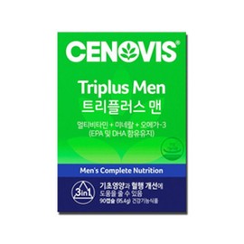Senobis Triple Plus Men 1060mg x 90 Capsules 1 ESC / 세노비스 트리플러스 맨 1060mg x 90캡슐 1개 ESC