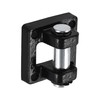 sourcing map Air Cylinder Rod Clevis Mounting Bracket 4 Bolt