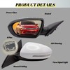 Left Driver Side Mirror Compatible With 2014 2015 Kia Optima