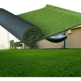LITA Artificial Grass 3' x 26' (78 Square Feet) Realistic Fake Grass Deluxe Turf Synthetic Turf Thick Lawn Pet Turf -Perfect for Indoor/Outdoor Landscape (20mm high Pile) Customized