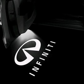 Infiniti Welcome Courtesy Car Door Decor - Quantity: 4 Pack