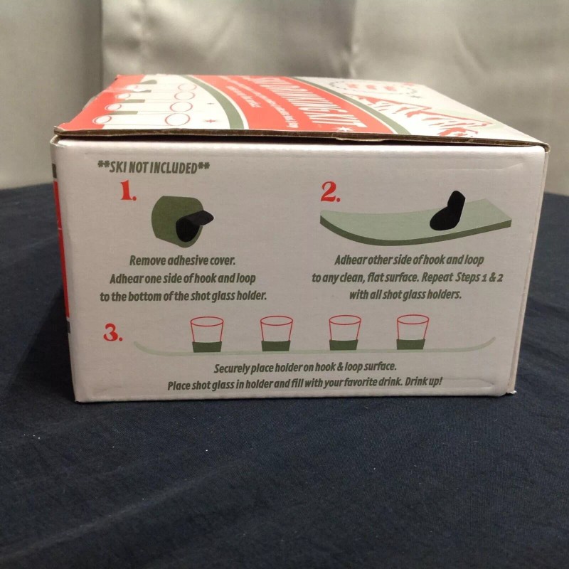 Target Ski Drinking Kit Shot Glasses Shot Ski Glasses Make