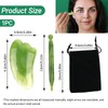 2 Stück Gua Sha Massage Werkzeug Set, Muskeltherapie-Massagestab, Gesicht Massagestein,