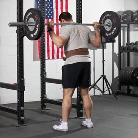 Titan Fitness Medium Weightlifting Belt, 26" - 33" 4-Inch-Wide Belt, 10mm Thick, Powerlifting, Deadlifts