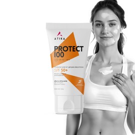 Atika Power PROTECT 100 Bloqueador Solar Facial y corporal Para Deportistas | FPS 50 Resistente al Agua | Protección Integral en Deportes Aire Libre | Ideal para Camping y Padel | Skin Care Esencial.
