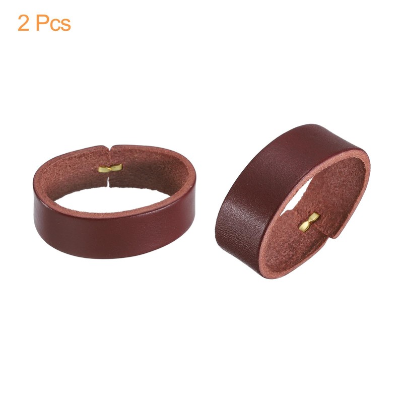 QUARKZMAN Pack of 2 Leather Belt Loop Holders 11.5 cm