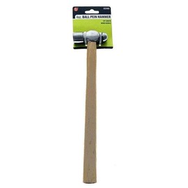 10”/4 oz ball pein hammer, hard wooden handle