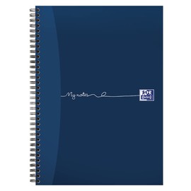 Oxford My Notes A4 Card Cover Wirebound Notebook, Ruled with Margin and Perforated, 200 Page, 1 Notebook