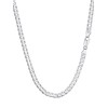 Silvora Silver Chains for Women Cuban Chain 925 Silver Necklace